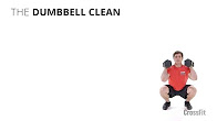 dumbell hang squat clean
